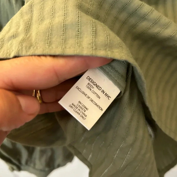 Intermix Eloise Ruffled Button-Down Blouse - Picture 7 of 7